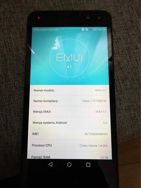Smartfon Huawei Y6 2017 (szary)