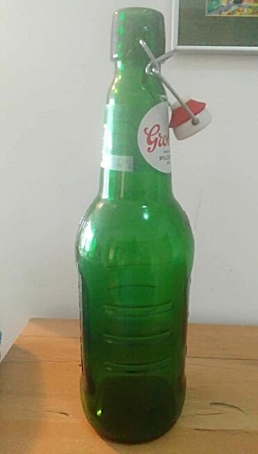 Duża butelka od piwa GROLSCH Premium Pilsner 1,5 l. Niemcy
