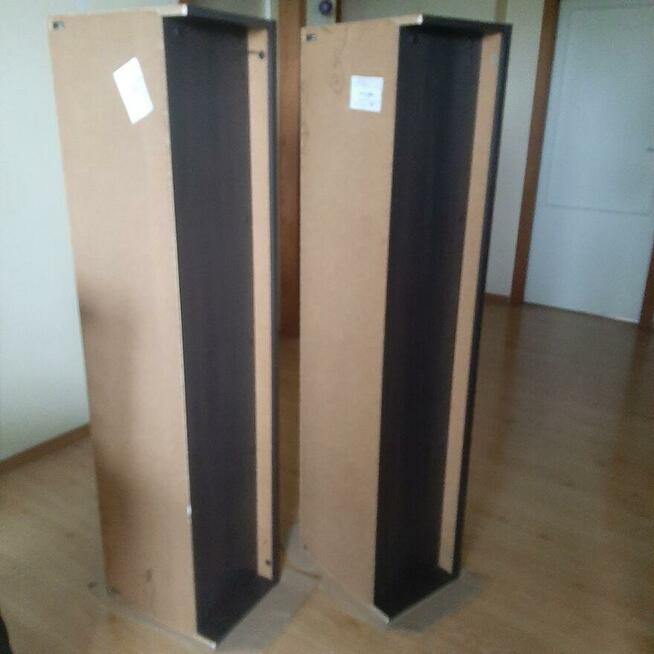 Półki witryny wiszące Black Red White 150cm Largo Wenge