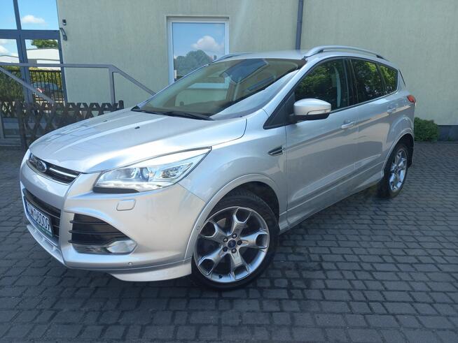 Ford Kuga 2.0Tdci 6-Bieg BiXenony Ledy Navi Kamera Skóry Full Opcja Bezwypadkowa
