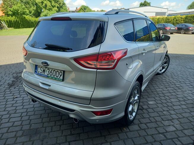 Ford Kuga 2.0Tdci 6-Bieg BiXenony Ledy Navi Kamera Skóry Full Opcja Bezwypadkowa