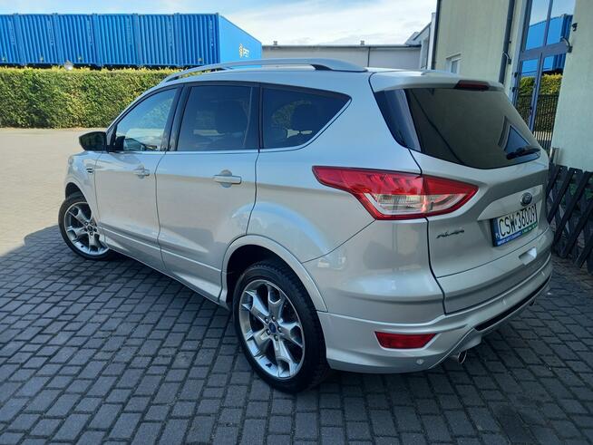 Ford Kuga 2.0Tdci 6-Bieg BiXenony Ledy Navi Kamera Skóry Full Opcja Bezwypadkowa