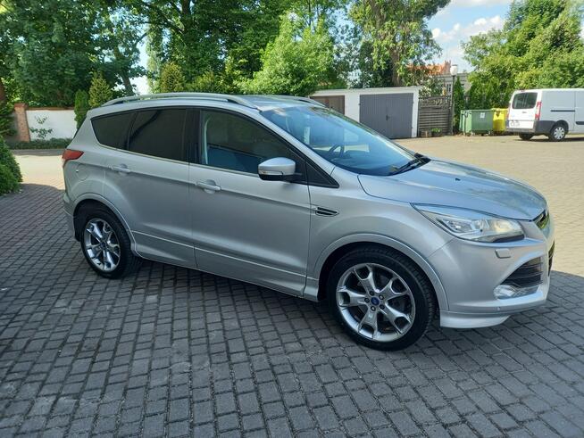 Ford Kuga 2.0Tdci 6-Bieg BiXenony Ledy Navi Kamera Skóry Full Opcja Bezwypadkowa