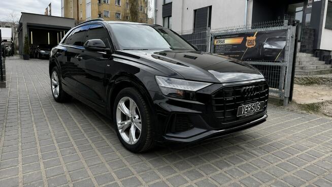 Audi Q8 S Line340KMHUDB&O 3DPanoramaWentyle+MasażRadarMatrix4xAC