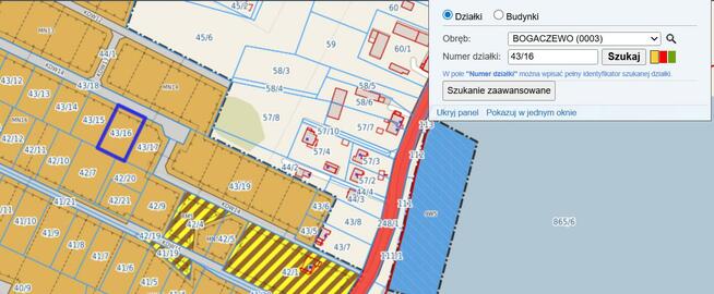 Działka budowlana Bogaczewo gm. Giżycko