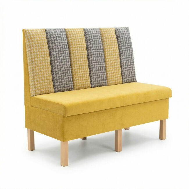 Loża barowa , sofa restauracyjna tapicerowana na wymiar