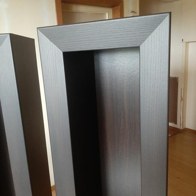 Półki witryny wiszące Black Red White 150cm Largo Wenge