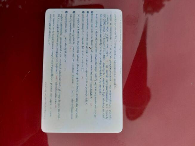 Karta instalatora RFID Laskomex domofony
