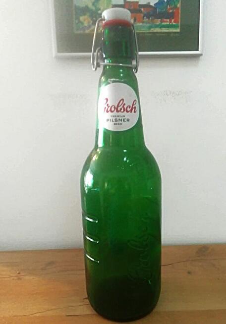 Duża butelka od piwa GROLSCH Premium Pilsner 1,5 l. Niemcy