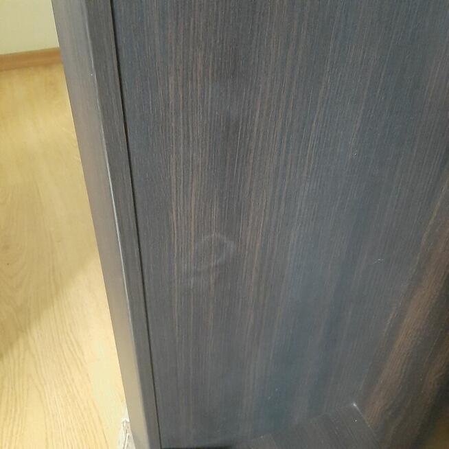Półki witryny wiszące Black Red White 150cm Largo Wenge
