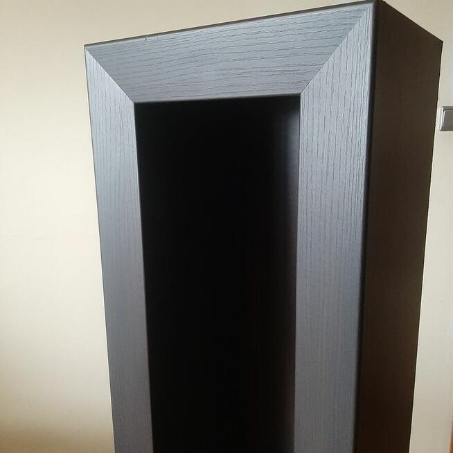 Półki witryny wiszące Black Red White 150cm Largo Wenge
