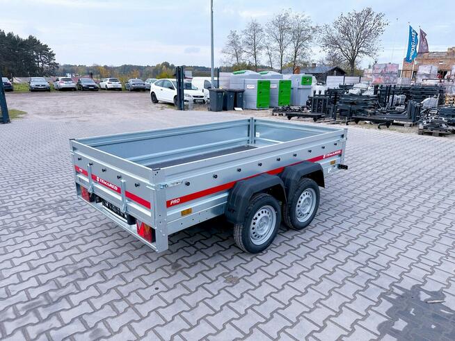 TEMARED PRO 2615/2 przyczepa dwuosiowa 264 x 150 cm