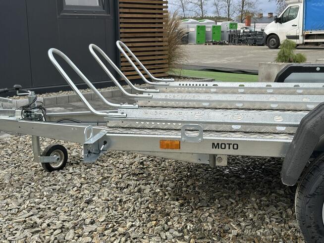 Przyczepa TEMARED MOTO 3 PREMIUM podłoga aluminiowa