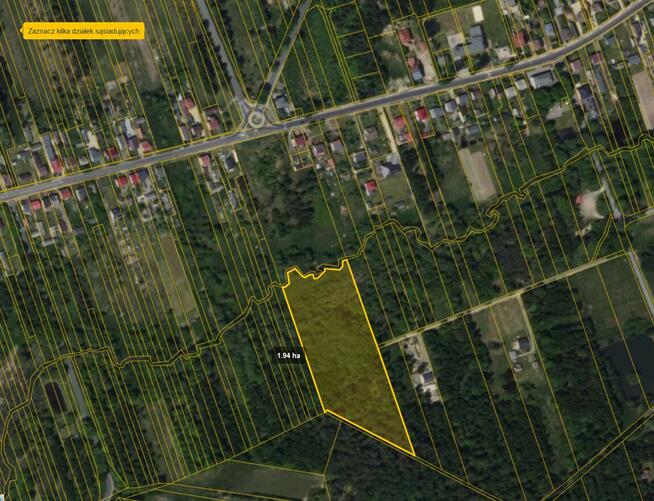 Częstochowa Rększowice działka ⌂ budowlana ️️️19230m²