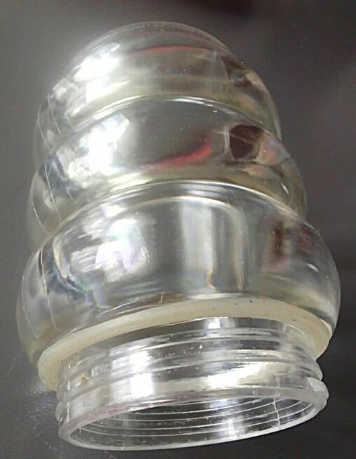 Lampa ogrodowa stojąca Ozdobny słupek E27 wys 80cm IP44 INOX