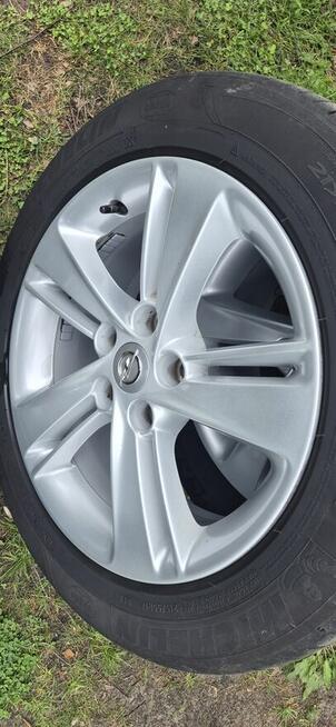 alu koła 5x115 insignia b 215/55/17.top stan.kpl.astra j,zaf