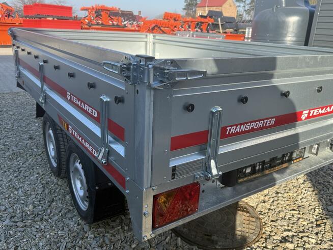 TEMARED TRANSPORTER 2515/2 przyczepka dwuosiowa DMC 750 kg