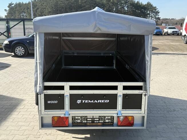 Przyczepa TEMARED WOOD 2612/2 z plandeką 80 cm