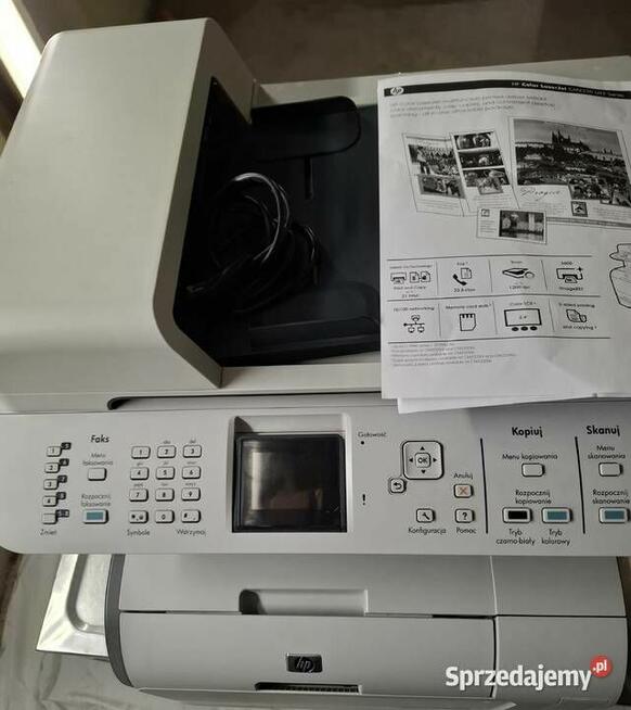 Urządzenie Combo Drukarka Fax Ksero Skaner HP Laser Jet Kolor