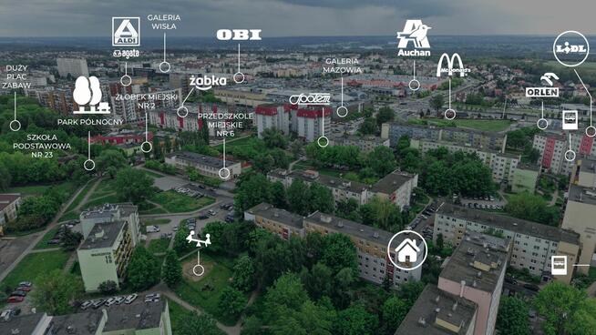 Sprzedam mieszkanie 48m2 Podolszyce Pn - idealna okolica