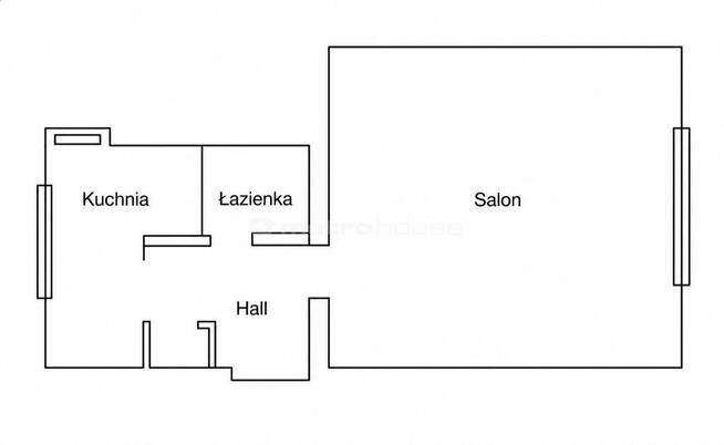 Mieszkanie 37 m² w centrum Łodzi ul. Wierzbowa