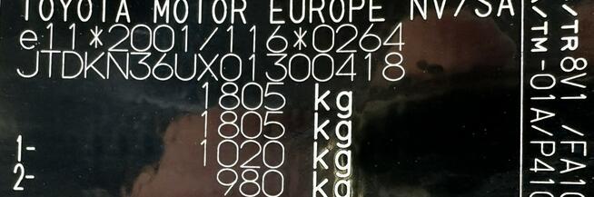Toyota Prius 1.8 Hybryda Automat Navi Kamera Cofania Tempomat