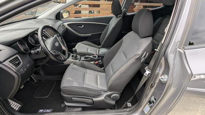 Hyundai i30 1.6i*135PS*OPŁACONY*Bezwypadkowy Klimatronik Navi*Serwis*GWARANCJA 24