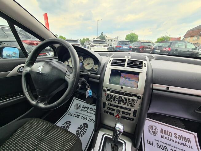 Peugeot 407 SW Automat 2.0 HDI SzklanyDach Navi Xenon PDC Klimatronik Sensory Alu