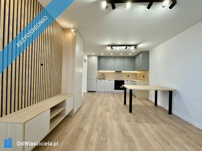 2xSypialnia+Salon z Aneksem | Balkon | Pralnia+Garderoba Bez Prowizji