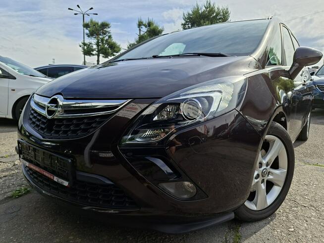 Opel Zafira Klimatronic 2-stref, Podgrz. fotele + kierownica, Hak, 7 osobowy