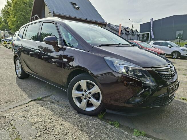 Opel Zafira Klimatronic 2-stref, Podgrz. fotele + kierownica, Hak, 7 osobowy