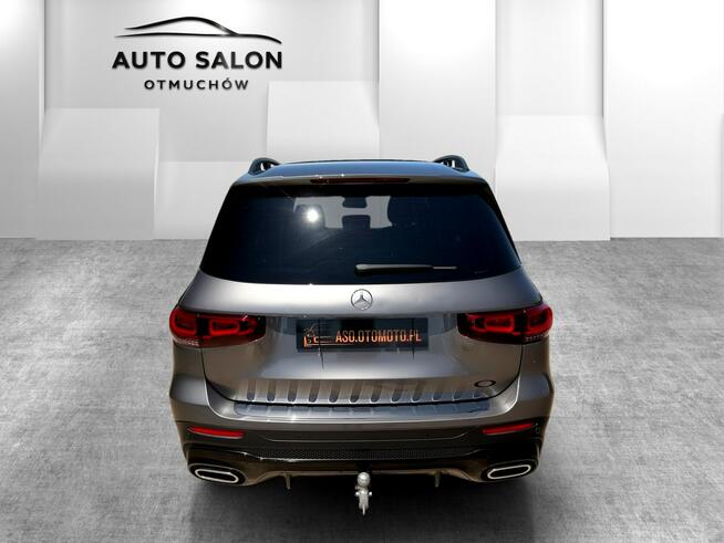 Mercedes GLB FUL LED skóra PANORAMA kamera hak grzane fotele 4X4 nawi 7 foteli AMG