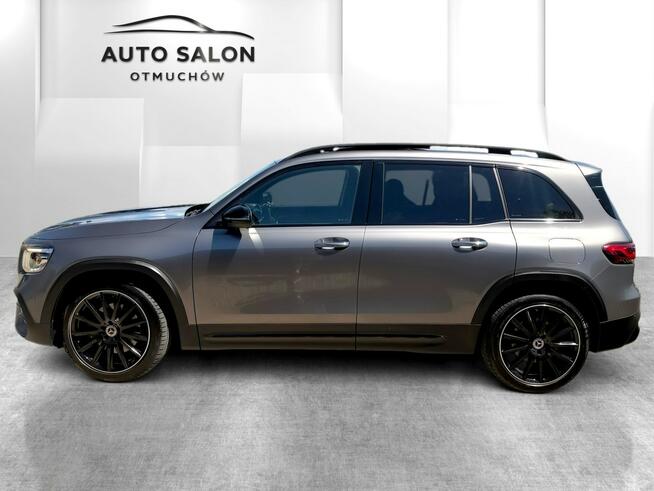 Mercedes GLB FUL LED skóra PANORAMA kamera hak grzane fotele 4X4 nawi 7 foteli AMG