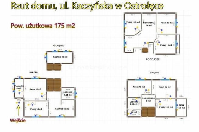 Dom rodzinny z potencjałem 175 m² Ostrołęka