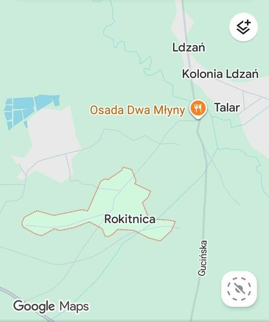 Piękna działka na sprzedaż Rokitnica gm Łask