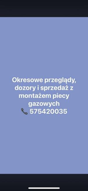 Gaz serwis piecyka, pieca gazowego centralnego ogrzewania