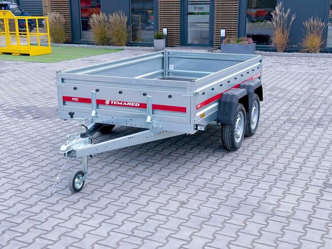 TEMARED PRO 2615/2 przyczepa dwuosiowa 264 x 150 cm
