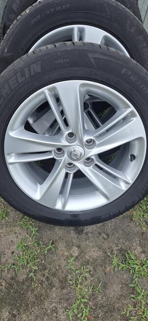 alu koła 5x115 insignia b 215/55/17.top stan.kpl.astra j,zaf