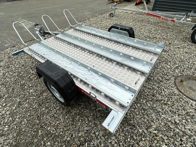 Przyczepa TEMARED MOTO 3 PREMIUM podłoga aluminiowa