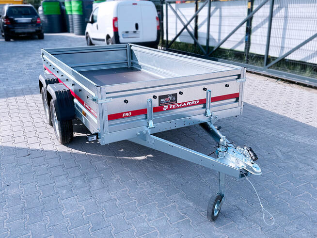 TEMARED PRO 3015/2 przyczepa dwuosiowa 296 x 150 cm
