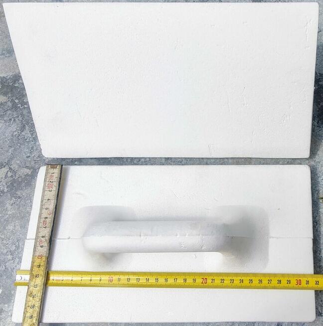 PACA Z ABS PODKŁAD GĄBKA POMARAŃCZOWA 140x280mm 14x28cm 2051