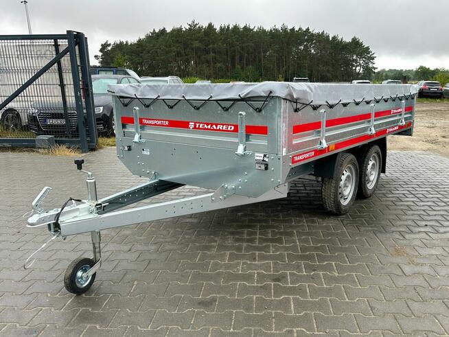 Przyczepa TEMARED TRANSPORTER 3015/2 z plandeką płaską 750kg