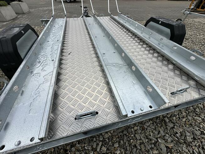 Przyczepa TEMARED MOTO 3 PREMIUM podłoga aluminiowa