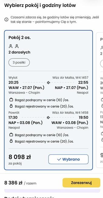 Szukam towarzystwa na wyjazd do Włoch 27.07. -03.08.