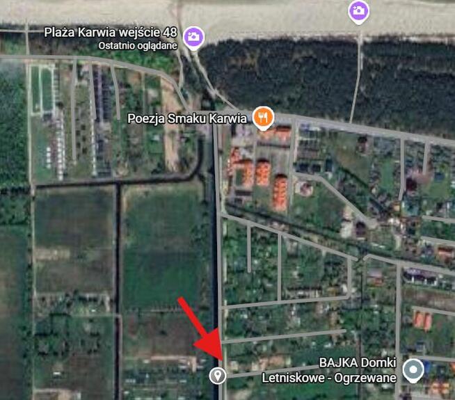 Działka 400 m² 500 m od morza | 2 przyczepy | Karwińskie Bło