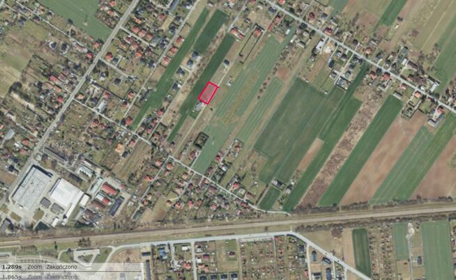 działka budowlana 1556 m² -Franciszków