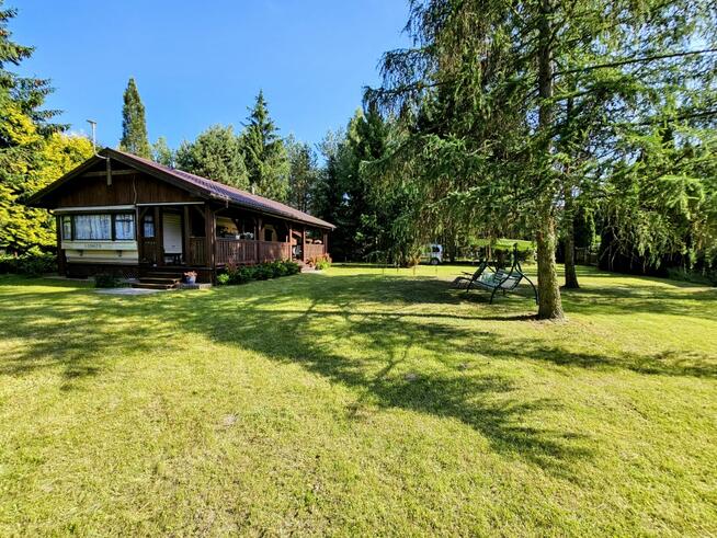 Działka rekreacyjna 1950 m2 / dom 35 m2 / 100 metrów jezioro Głowińskie