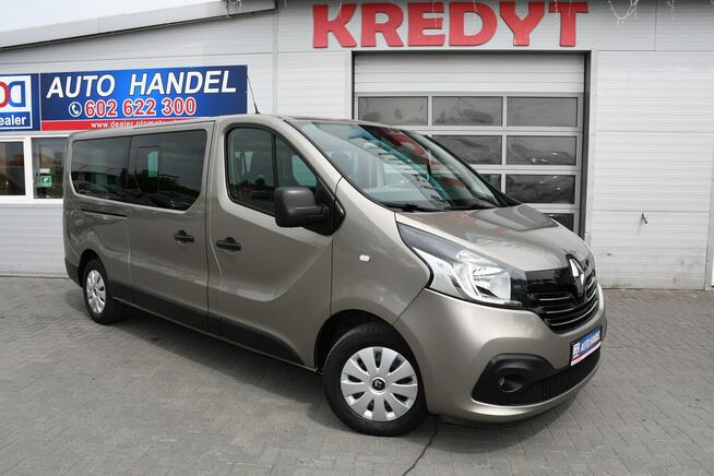 Renault Trafic 1.6 dCi 8-osób 100%-Bezwypadkowy 2xBoczne drzwi Navi Kamera 169tys.km