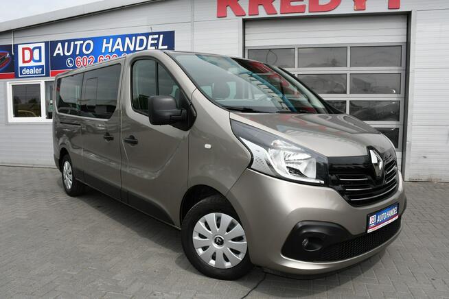 Renault Trafic 1.6 dCi 8-osób 100%-Bezwypadkowy 2xBoczne drzwi Navi Kamera 169tys.km
