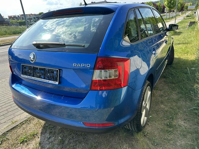 Škoda RAPID Climatronic, benzyna, parktronik,tempomat, isofix, alufelgi, z Niemiec
